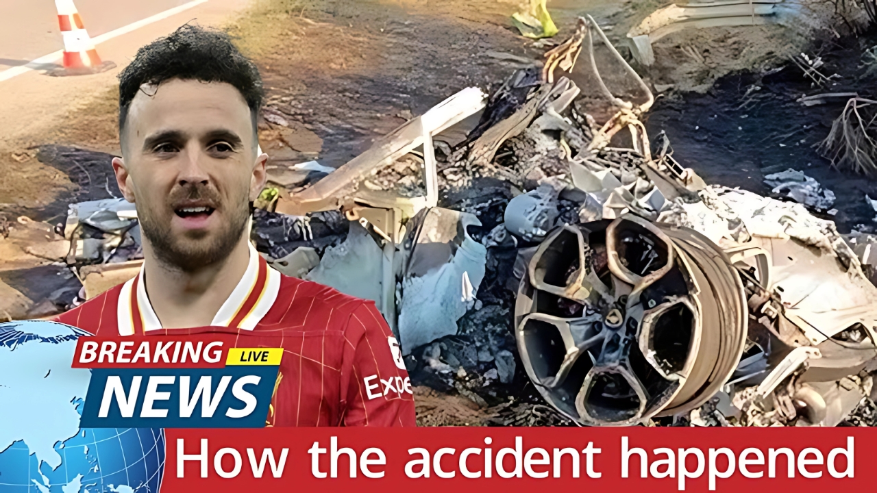 Diogo Jota crash investigators probe whether speed or burst tyre factors in Liverpool star's death