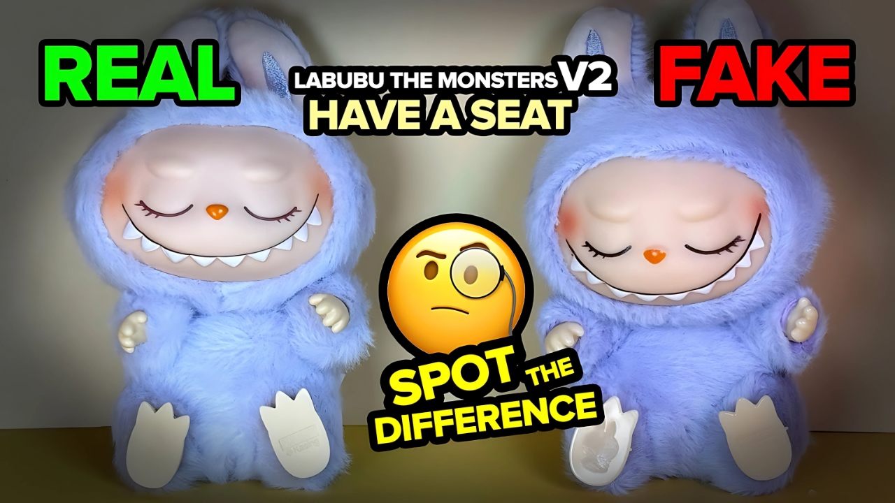 Labubu Fake vs Real