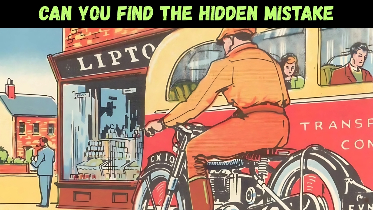 Find the Hidden Mistake in This Optical Illusion Fast