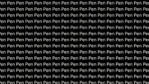 Optical Illusion: Can You Spot the Hidden Word