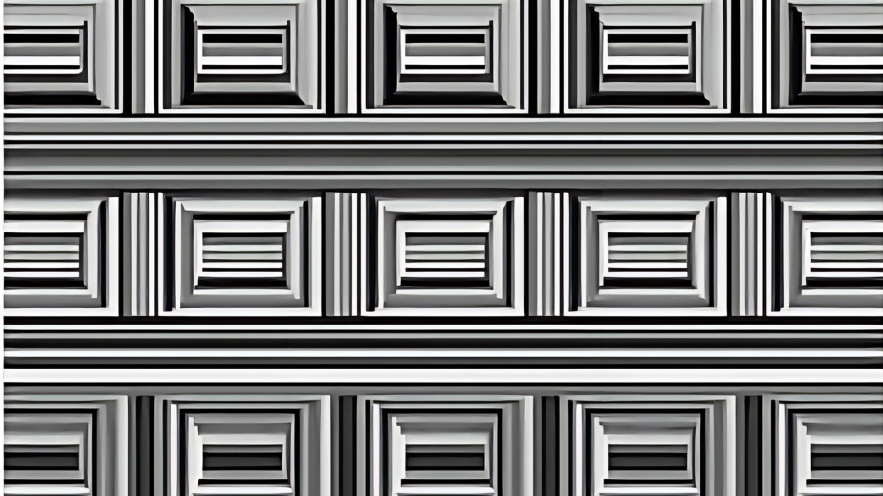 Optical Illusion: Can You Spot 16 Hidden Circles