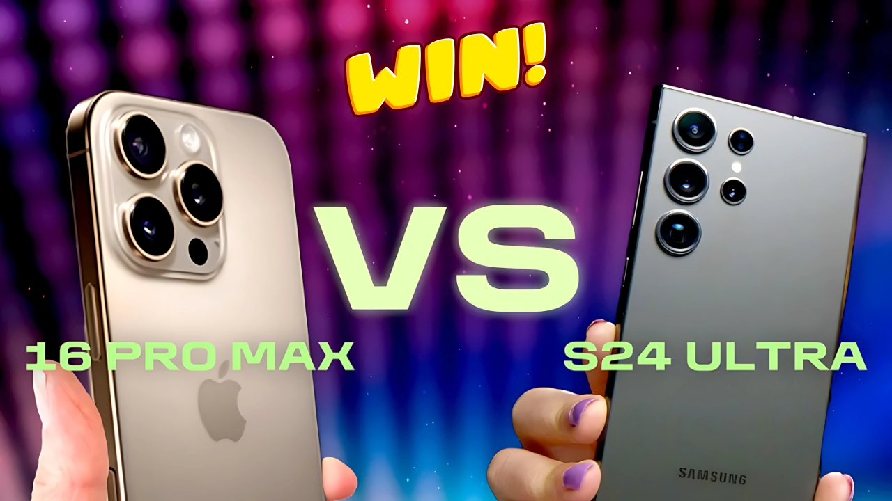 iPhone 16 Pro Max vs Galaxy S24 Ultra