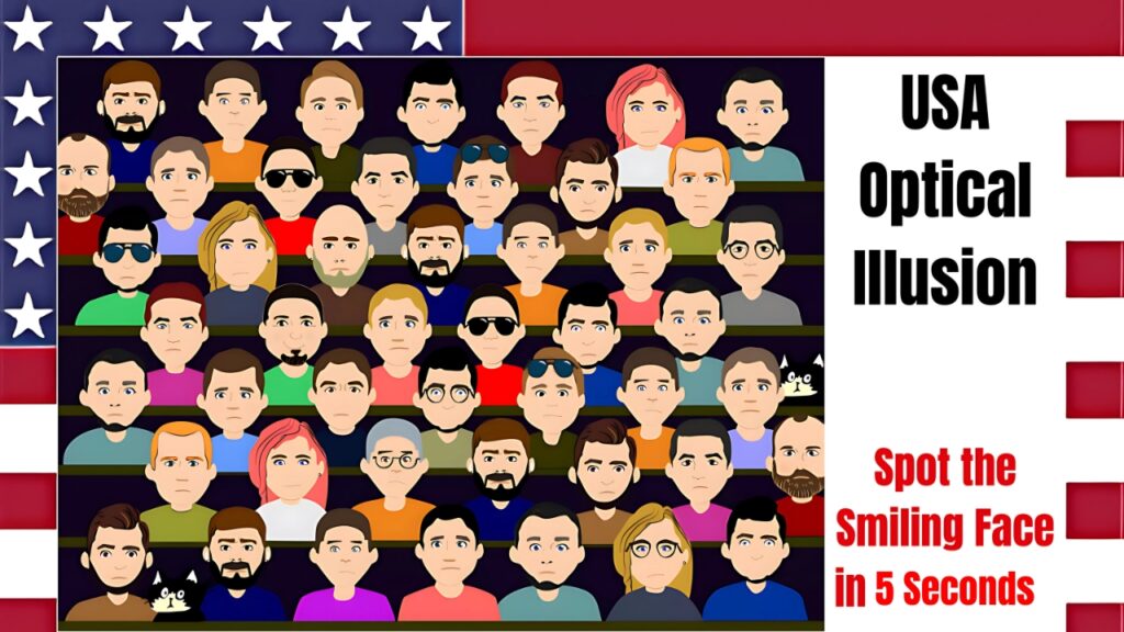USA Optical Illusion